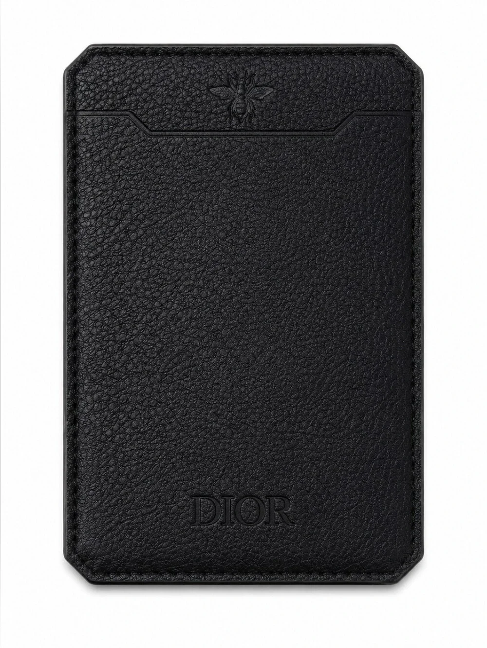 NEW Dior Black Leather Smartphone Card Holder Phone Wallet Box Tissue Set
